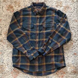 Orvis Men's Plaid Button Down Shirt/jacket